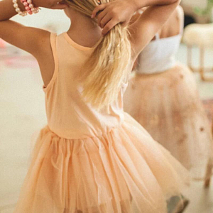 Платье-пачка Ratatam "Apricot", абрикосовое